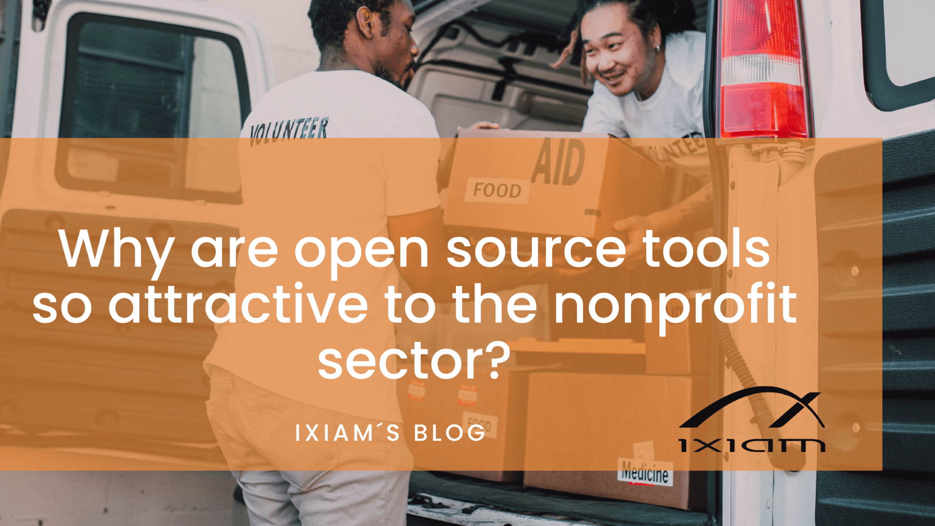 Open source tools provide great benefits to nonprofit organizations For this reason ixiam global solutions champions this technology