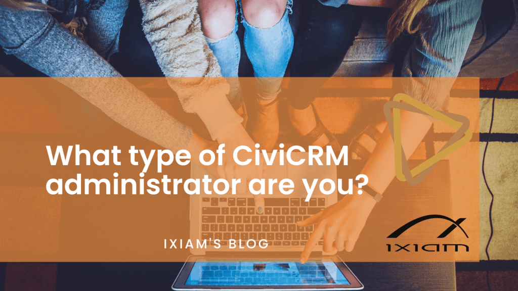 Civicrm admin training users
